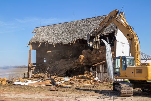 Barn Demolition in Florence
