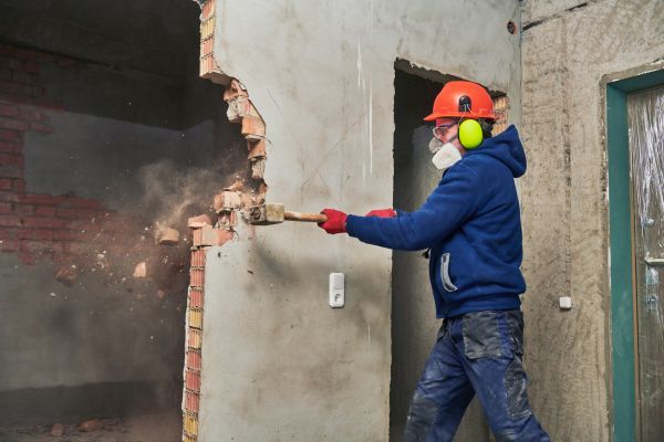Concrete Wall Demolition in Florence