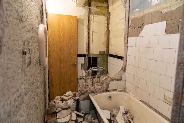 Shower Tile Demolition in Florence